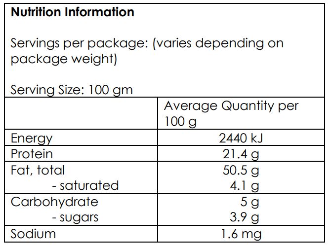 AUSTRALIAN WHOLE ALMONDS BLANCHED