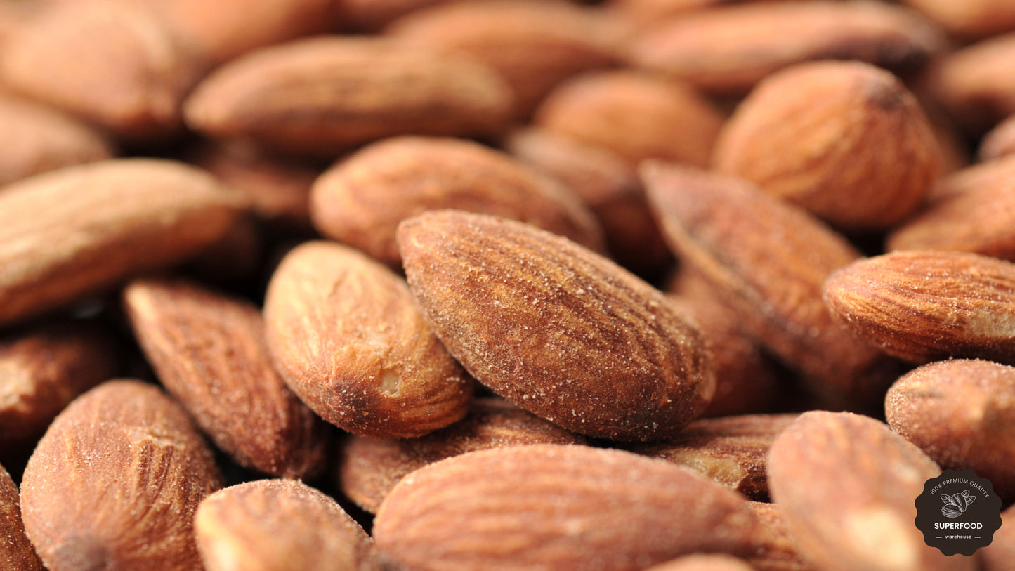 AUSTRALIAN DRY ROASTED AND UNSALTED ALMONDS
