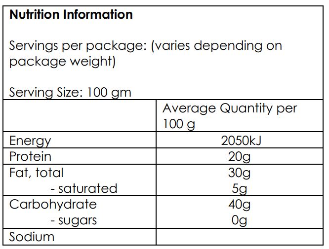 ORGANIC BLACK CHIA SEEDS