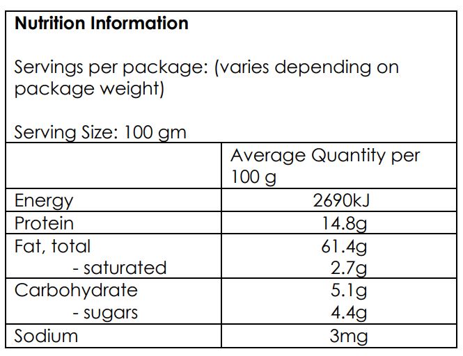 RAW BLANCHED HAZELNUTS