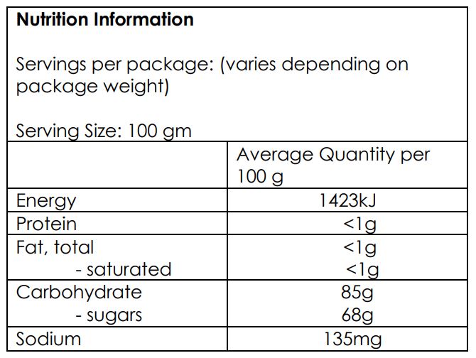 PREMIUM JUICY DRIED MANGO SPEARS