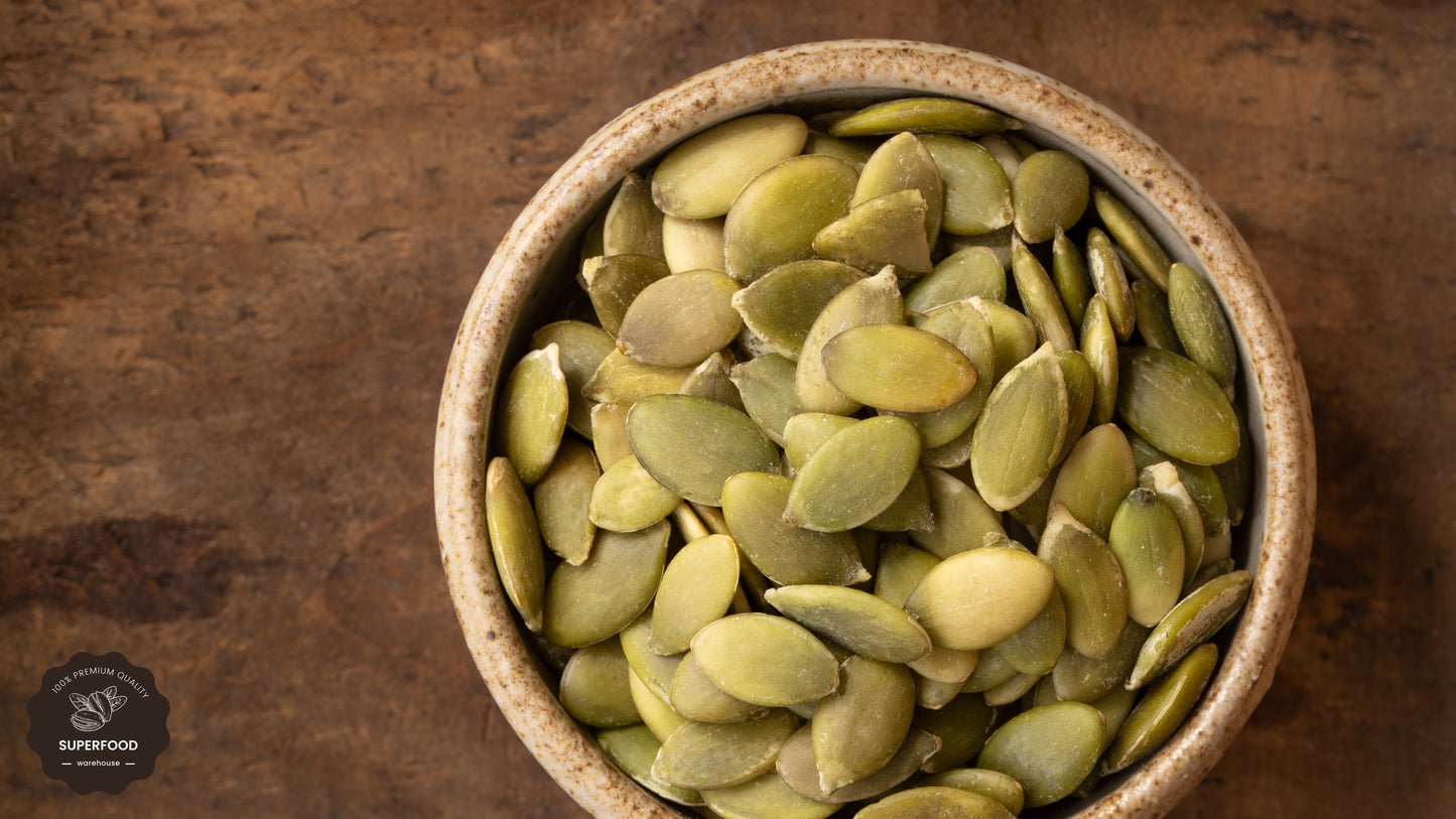 PREMUIM NATURAL PEPITAS - (PUMPKIN SEEDS)