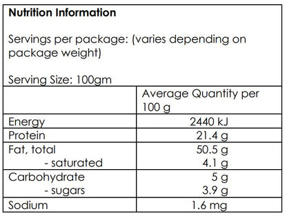 AUSTRALIAN ALMONDS SLIVERED