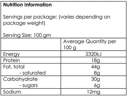 NATURAL CASHEWS SMALL PIECES