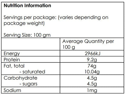 AUSTRALIAN PREMIUM X-LARGE MACADAMIA