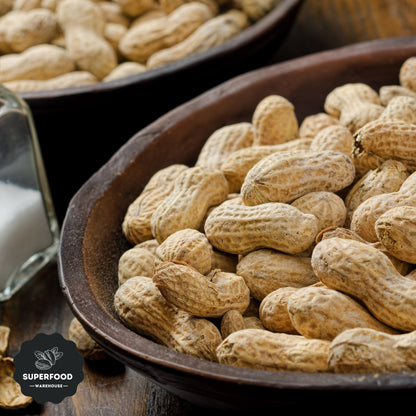 AUSTRALIAN ROASTED AND SALTED PEANUTS IN SHELL