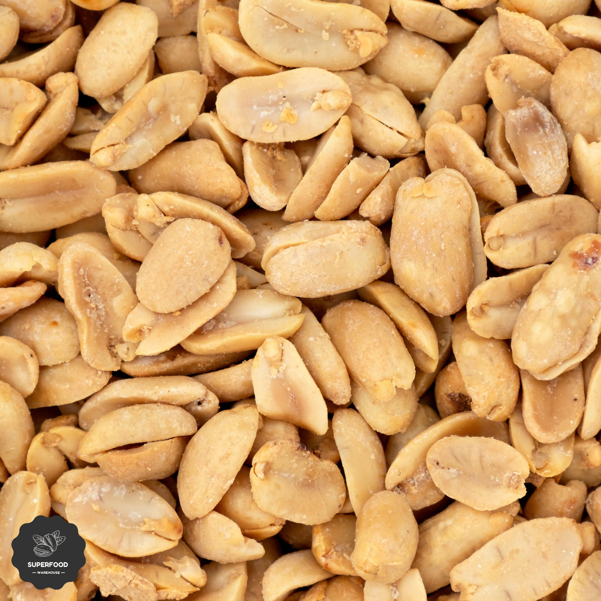 Dry Roasted Peanuts for Butter (Blanched Split Kernels)
