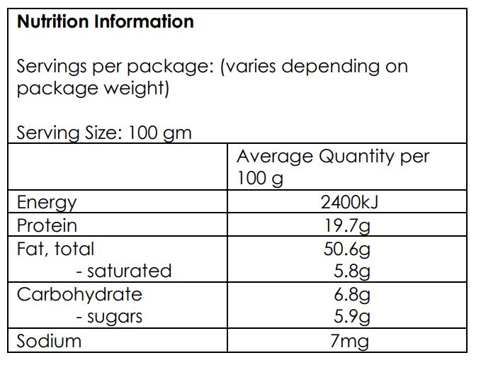 AUSTRALIAN PREMIUM PISTACHIO KERNELS (A-GRADE)